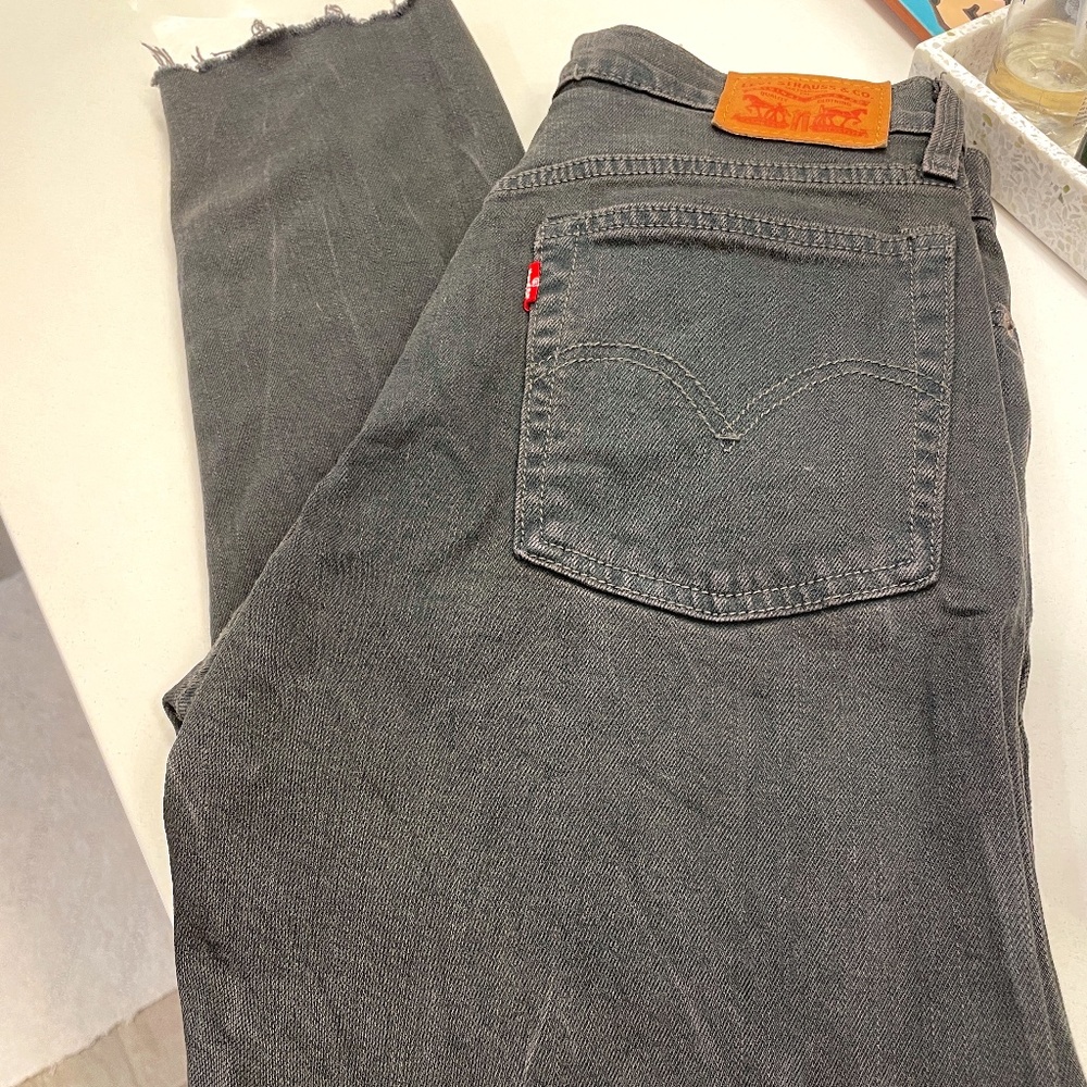 Levi's Wedgie High Rise Jeans - 29 - Black